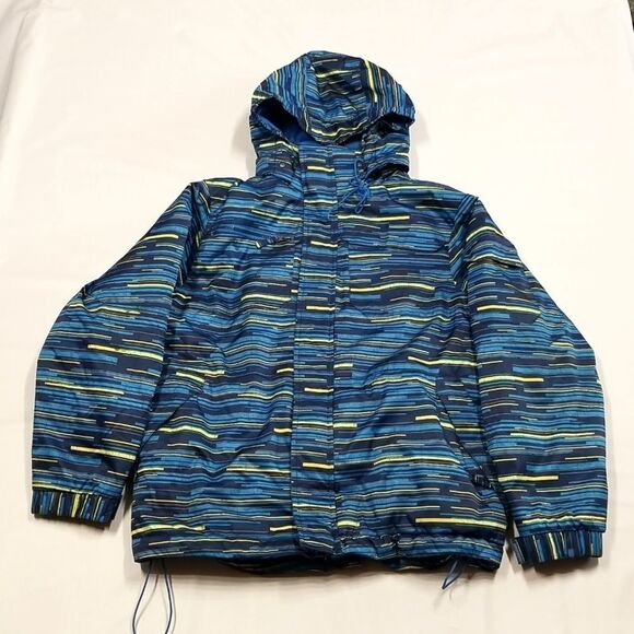 Athletic Works Jacket Men's Medium Winter Ski Full Zip Outdoors Vibrant Look - Picture 1 of 9